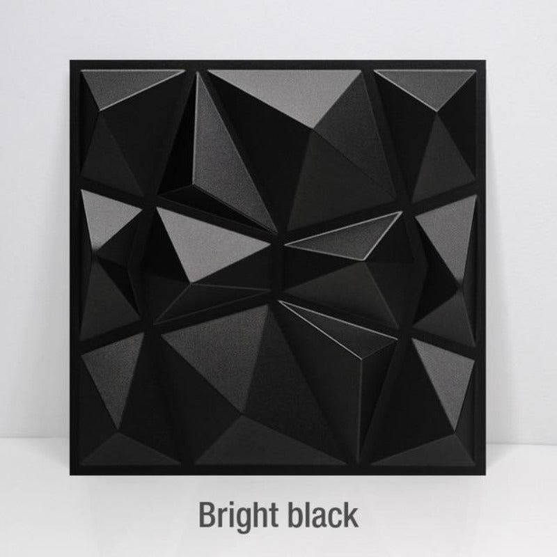 3D Wall Art Geometric Diamond Wall Tiles SKU# MOS0041